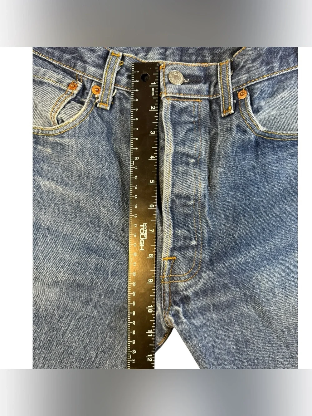 Levi’s 501 Button Fly Straight Leg Jeans Men’s 34x34